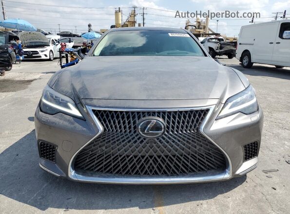 JTHD51FF0P5018885 2023 LEXUS LS Gray Front view
