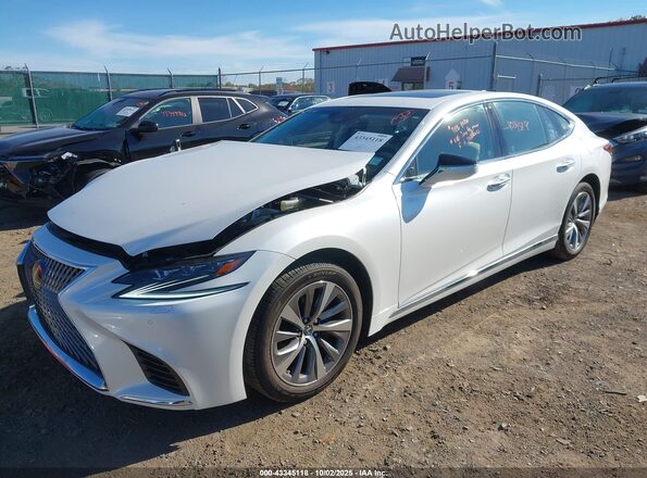 JTHD51GF0L5008012 2020 LEXUS LS 500 Белый Передняя левая четверть