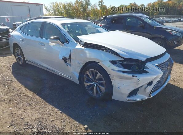 JTHD51GF0L5008012 2020 LEXUS LS 500 Белый Передняя правая четверть
