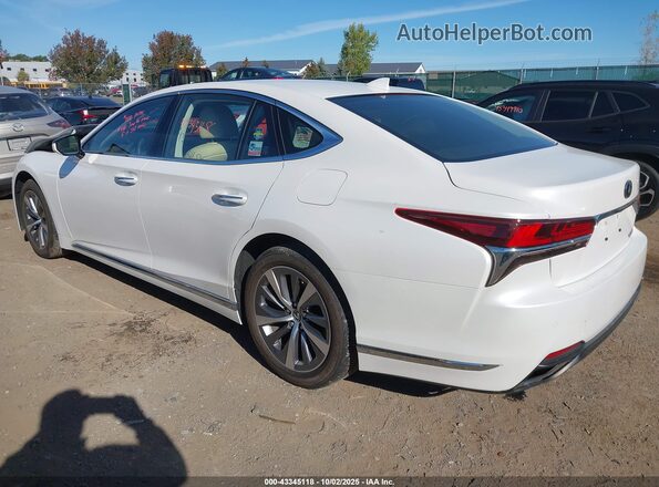JTHD51GF0L5008012 2020 LEXUS LS 500 Белый Задняя левая четверть