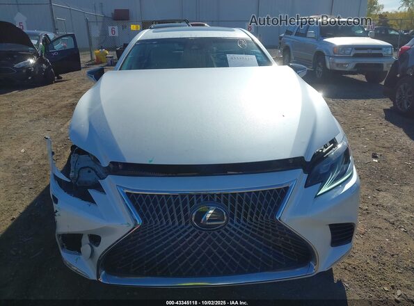 JTHD51GF0L5008012 2020 LEXUS LS 500 Белый Вид задней части салона