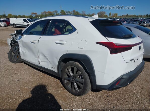JTHE9JBH4M2049487 2021 LEXUS UX 250H Белый Задняя левая четверть