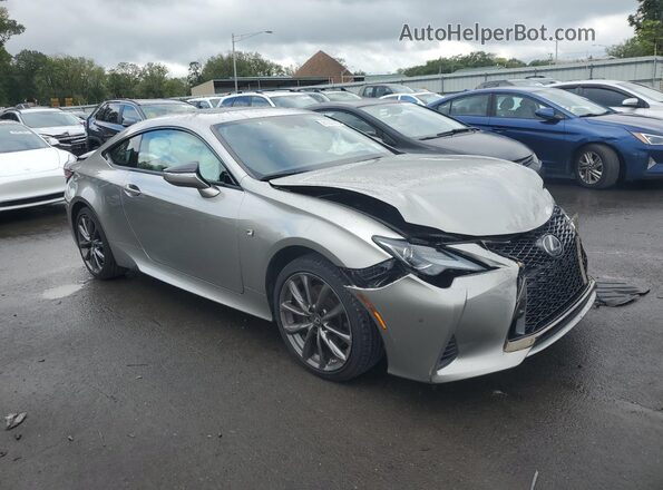 JTHG85EC6N5006739 2022 LEXUS RC Серый Передняя правая четверть