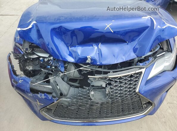 JTHGA5BC2L5010860 2020 LEXUS RC Blue Սալոնի հետևի տեսք