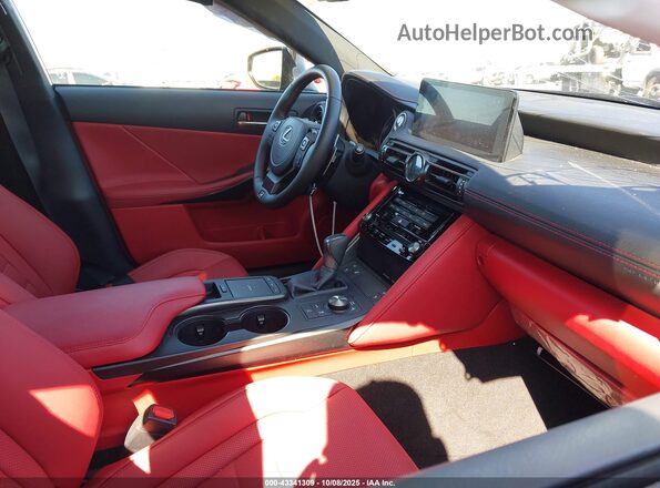 JTHGZ1B21S5087677 2025 LEXUS IS 350 Черный Вид салона спереди