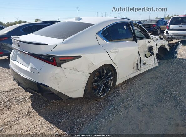JTHGZ1B23N5057794 2022 LEXUS IS 350 Белый Задняя правая четверть