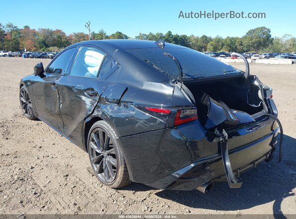 JTHGZ1B23P5069026 2023 LEXUS IS 350 Черный Задняя левая четверть