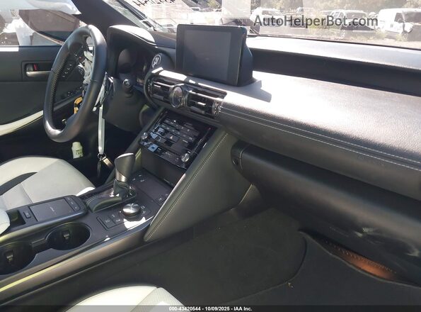 JTHGZ1B23P5069026 2023 LEXUS IS 350 Черный Вид салона спереди