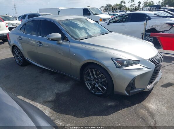 JTHGZ1B24L5036630 2020 LEXUS IS 350 Silver Przód prawy