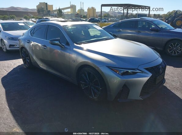 JTHGZ1B25M5044270 2021 LEXUS IS 350 Gray Передня права чверть