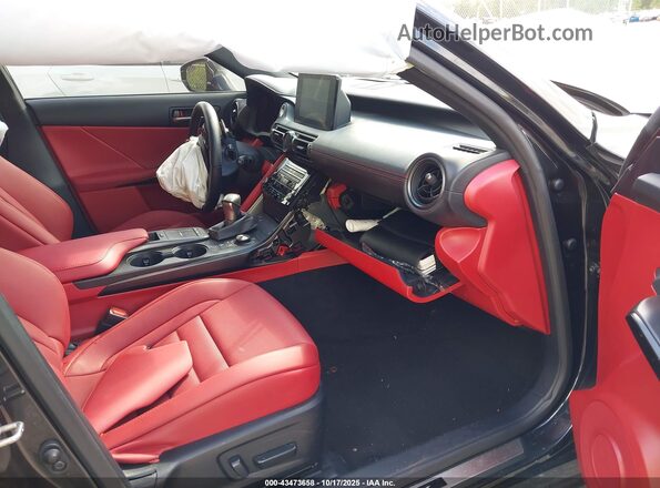 JTHGZ1B26R5080041 2024 LEXUS IS 350 Черный Вид салона спереди