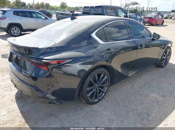 JTHGZ1B27R5076483 2024 LEXUS IS 350 Черный Задняя правая четверть