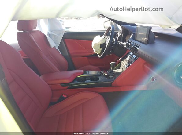 JTHGZ1E23P5032098 2023 LEXUS IS 350 Белый Вид салона спереди