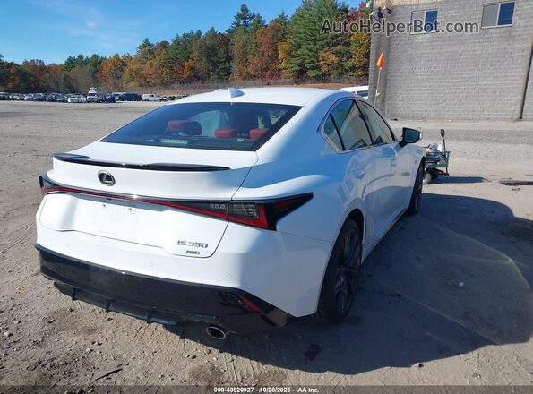 JTHGZ1E23P5032098 2023 LEXUS IS 350 Белый Задняя правая четверть
