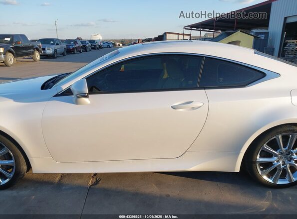 JTHHA5BC1G5004185 2016 LEXUS RC 200T Белый 