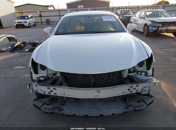 JTHHA5BC1G5004185 2016 LEXUS RC 200T Белый Вид спереди