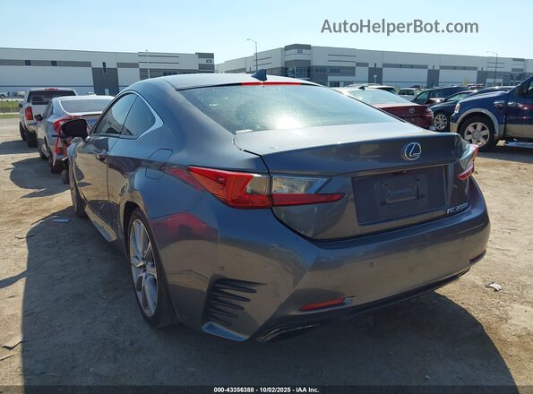 JTHHA5BC3G5003409 2016 LEXUS RC 200T Серый Задняя левая четверть