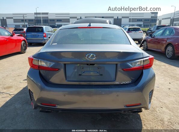 JTHHA5BC3G5003409 2016 LEXUS RC 200T Серый 