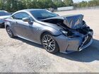 2016 Lexus Rc 200t   Gray vin: JTHHA5BC3G5004267