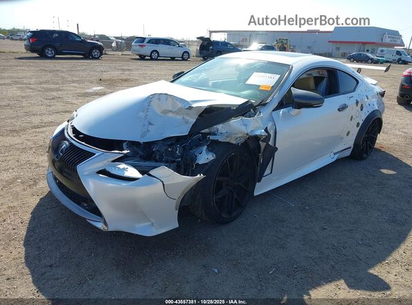 JTHHA5BC9H5004839 2017 LEXUS RC 200T Белый Передняя левая четверть