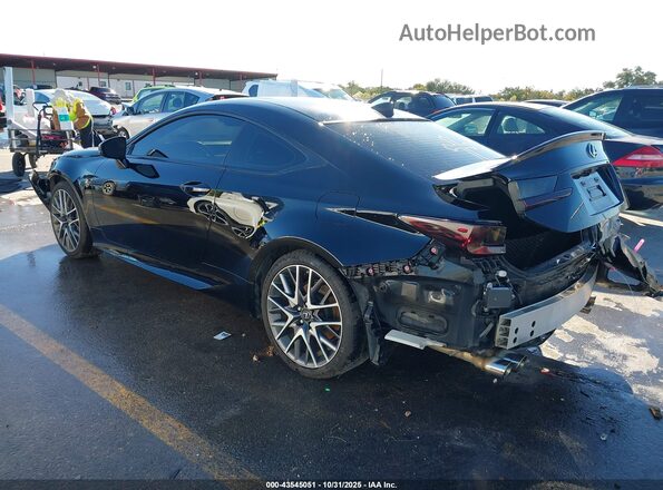 JTHHZ5BC2J5018452 2018 LEXUS RC 350 Black Задня ліва чверть