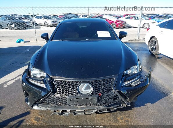 JTHHZ5BC2J5018452 2018 LEXUS RC 350 Black Вид задньої частини салону