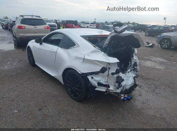 JTHHZ5BC2K5019652 2019 LEXUS RC 350 White Tył lewy