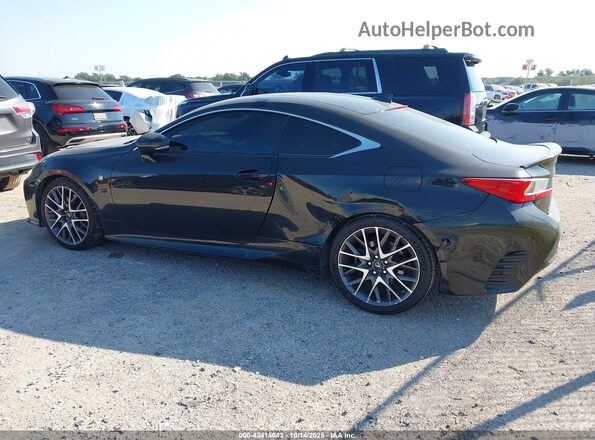 JTHHZ5BC7J5018107 2018 LEXUS RC 350 Black Задня ліва чверть