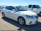 2017 Lexus Ct 200h   White vin: JTHKD5BH4H2297379
