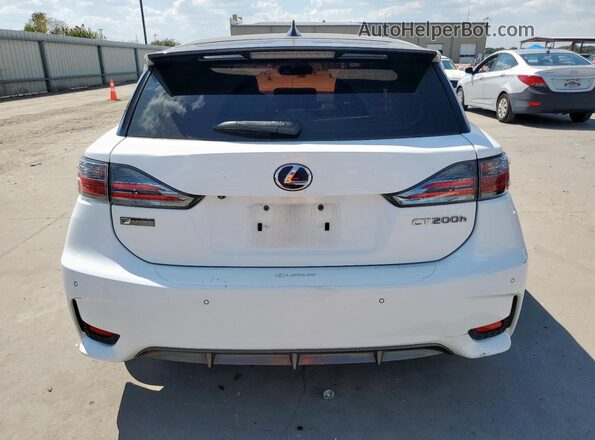 JTHKD5BH6G2267797 2016 LEXUS CT Белый Вид сзади