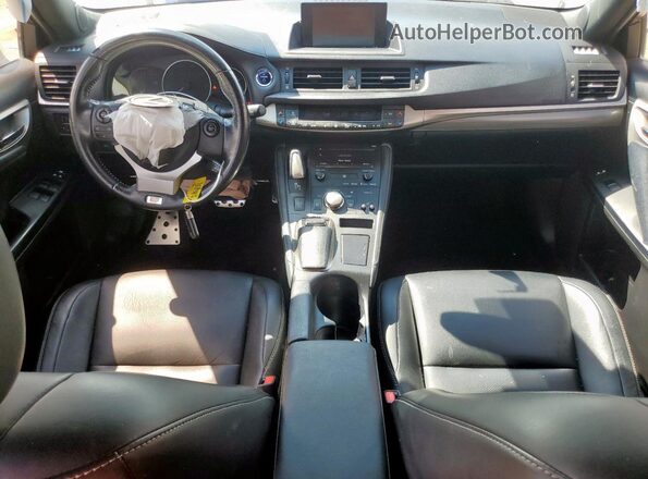 JTHKD5BH6G2267797 2016 LEXUS CT Белый Вид панели приборов