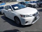 2017 Lexus Ct 200h   White vin: JTHKD5BHXH2287830