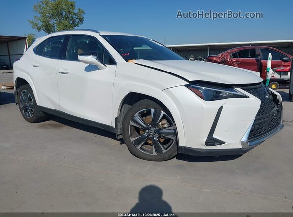 JTHP6JBH3P2132964 2023 LEXUS UX 250H Белый Передняя правая четверть