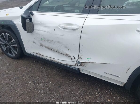 JTHP9JBH4L2025147 2020 LEXUS UX 250H White Widok z przodu