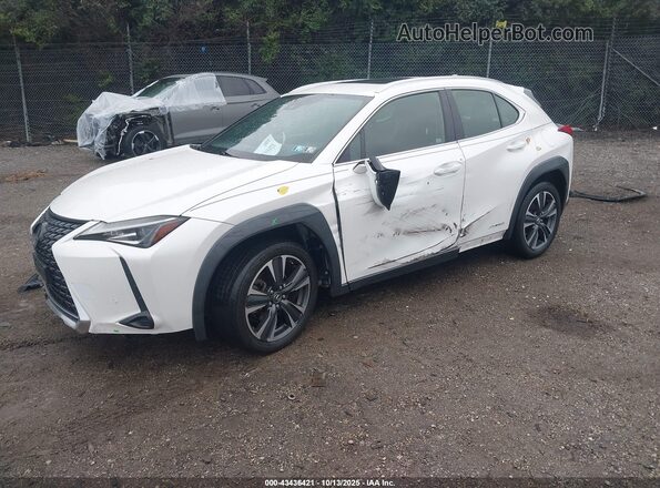 JTHP9JBH4L2025147 2020 LEXUS UX 250H White Przód lewy