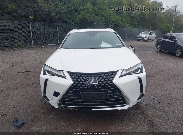 JTHP9JBH4L2025147 2020 LEXUS UX 250H White Widok wnętrza z tyłu