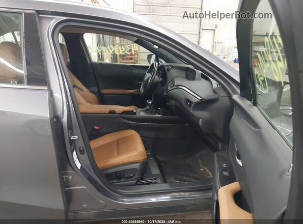 JTHP9JBH5L2027411 2020 LEXUS UX 250H Gray Widok wnętrza z przodu