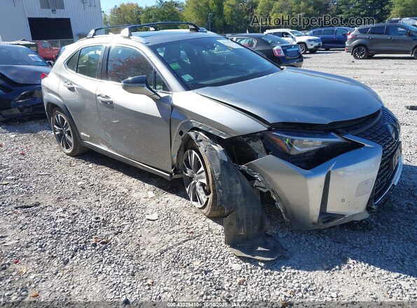 JTHP9JBH6L2027143 2020 LEXUS UX 250H Pewter Передняя правая четверть