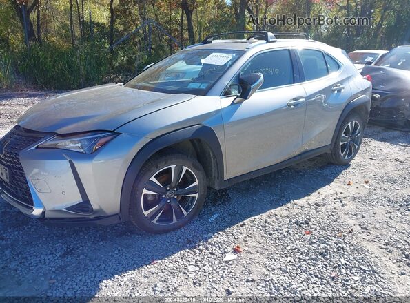 JTHP9JBH6L2027143 2020 LEXUS UX 250H Pewter Передняя левая четверть