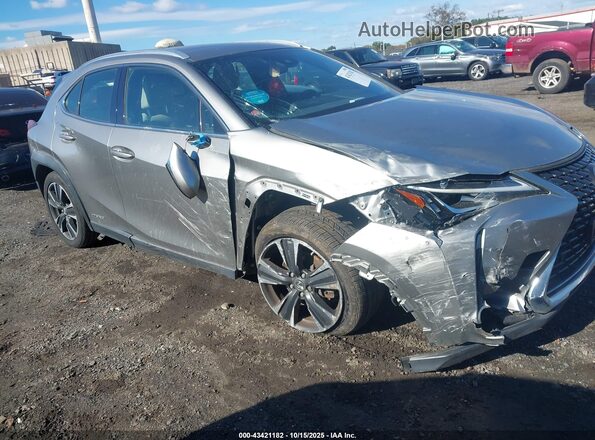 JTHP9JBHXL2021457 2020 LEXUS UX 250H Silver Przód prawy