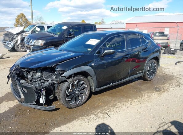 JTHR9JBH1M2044815 2021 LEXUS UX 250H Черный Передняя левая четверть