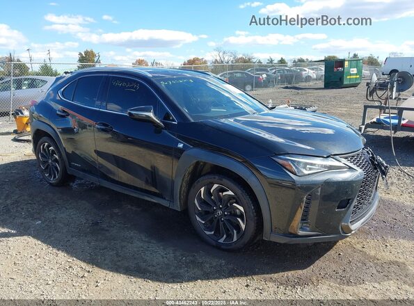 JTHR9JBH1M2044815 2021 LEXUS UX 250H Черный Передняя правая четверть