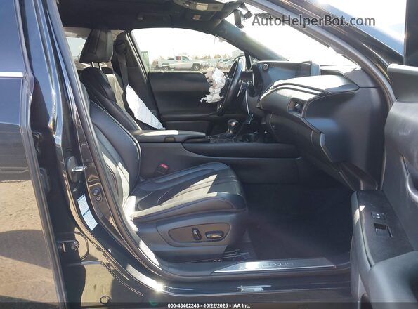 JTHR9JBH1M2044815 2021 LEXUS UX 250H Черный Вид салона спереди