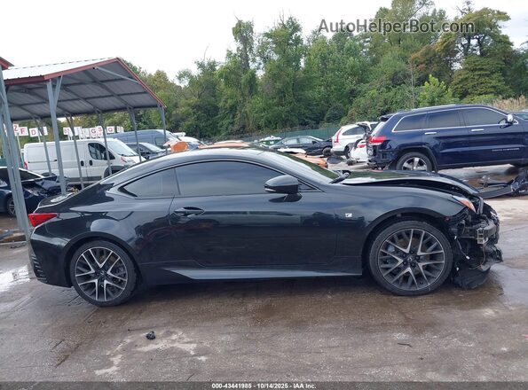 JTHS85BC3J5004150 2018 LEXUS RC 300 Black Widok zestawu wskaźników