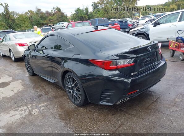 JTHS85BC3J5004150 2018 LEXUS RC 300 Black Tył lewy
