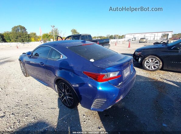 JTHSE5BC5G5006922 2016 LEXUS RC 350 Синий Задняя левая четверть
