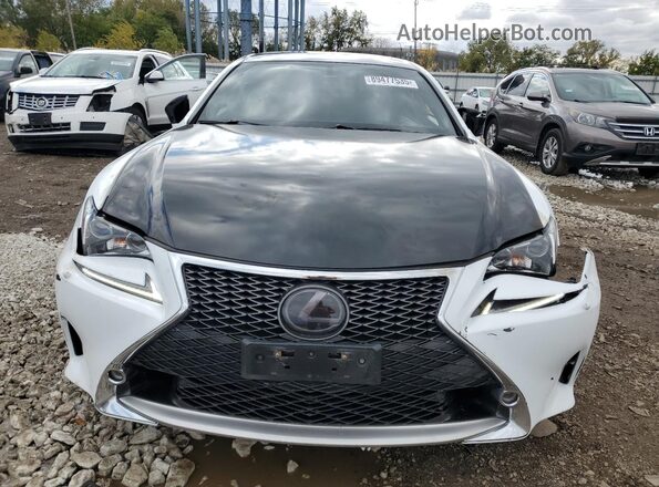 JTHSE5BC7H5007538 2017 LEXUS RC Белый Вид спереди