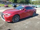 2017 Lexus Rc 350 Red vin: JTHSE5BC9H5007685