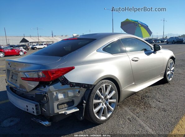 JTHSM5BCXG5000875 2016 LEXUS RC 300 Silver Trasero derecho