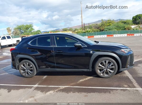 JTHU9JBH0K2015507 2019 LEXUS UX 250H Black Widok wnętrza z tyłu